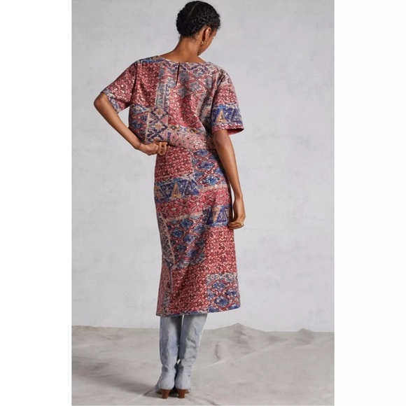 Anthropologie Nikita Mhaisalkar SequinedMoroccan Print 2 pcSkirt Set Small